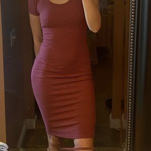 Casual sweater dress